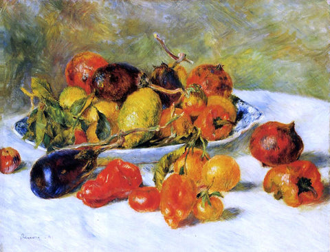  Pierre Auguste Renoir Fruits of the Midi - Hand Painted Oil Painting