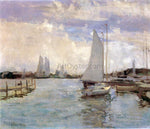  John Twachtman Gloucester Harbor - Hand Painted Oil Painting