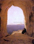  Carl Blechen Grotto in the Gulf of Naples - Hand Painted Oil Painting