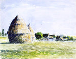  Camille Pissarro Haystacks - Hand Painted Oil Painting