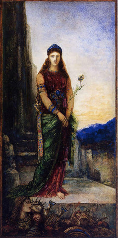  Gustave Moreau Helen on the Walls of Troy - Hand Painted Oil Painting