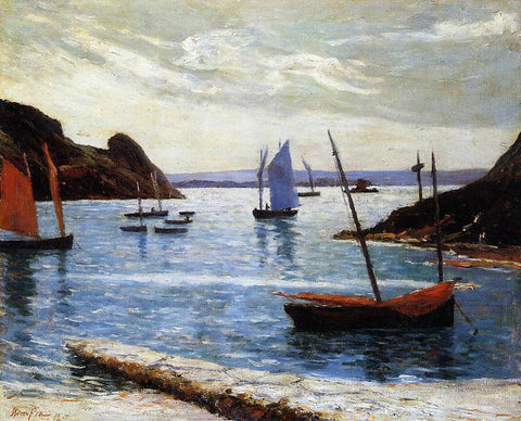  Maxime Maufra Ile de Brehat - Hand Painted Oil Painting
