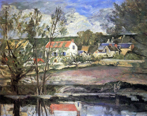  Paul Cezanne In the Valley of the Oise - Hand Painted Oil Painting