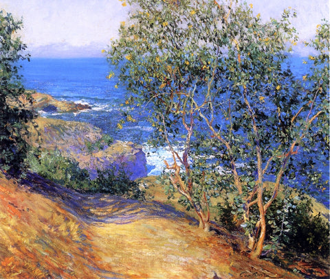  Guy Orlando Rose Indian Tobacco Trees, La Jolla - Hand Painted Oil Painting