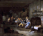  The Younger Egbert Van  Heemskerck Interior of an Inn - Hand Painted Oil Painting