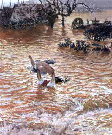  Antonio Munoz Degrain Inundacion - Hand Painted Oil Painting