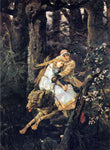  Victor Mikhail Vasnetsov Ivan Tsarevitch Riding the Grey Wolf - Hand Painted Oil Painting
