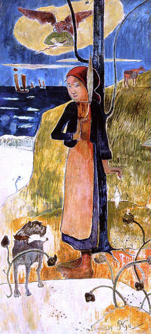  Paul Gauguin Joan of Arc - Hand Painted Oil Painting