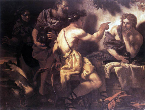  Johann Karl Loth Jupiter and Mercury at Philemon and Baucis - Hand Painted Oil Painting
