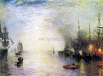  Joseph William Turner Keelmen Heaving in Coals by Night - Hand Painted Oil Painting