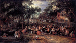  David Vinckboons Kermis - Hand Painted Oil Painting