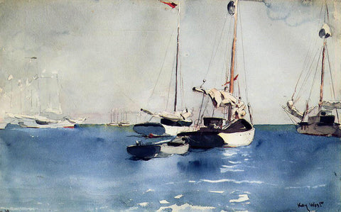  Winslow Homer Key West - Hand Painted Oil Painting