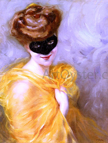  Pierra Ribera Lady At A Masked Ball - Hand Painted Oil Painting