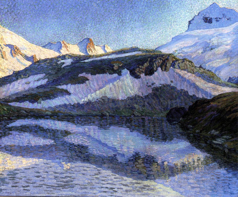  Paul Baum Lake Landscape - Hand Painted Oil Painting