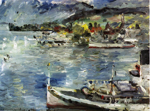  Lovis Corinth Lake Lucerne, Morning - Hand Painted Oil Painting