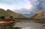  John Frederick Kensett Lake with Boaters - Hand Painted Oil Painting