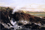  Thomas Hill Land's end - Hand Painted Oil Painting