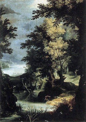  Paul Bril Landscape with a Mythological Scene - Hand Painted Oil Painting