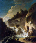  Philipp Peter Roos A Landscape with a Waterfall - Hand Painted Oil Painting
