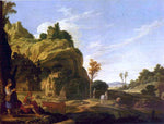  Jacob Pynas Landscape with Mercury and Battus - Hand Painted Oil Painting
