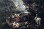  Peter Paul Rubens Landscape with Saint George and the Dragon - Hand Painted Oil Painting