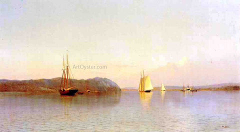  Francis A Silva Late Afternoon, Haverstraw Bay - Hand Painted Oil Painting
