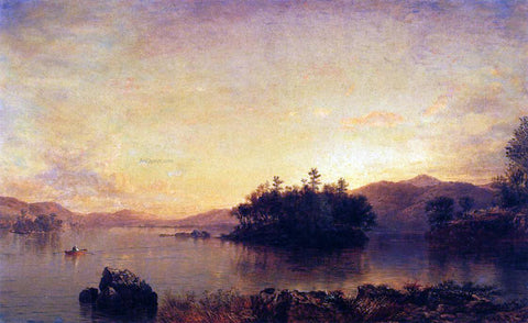  Daniel Huntington Late Afternoon on the Susquehanna - Hand Painted Oil Painting