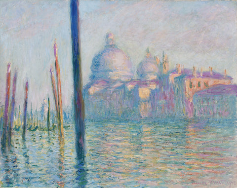  Claude Oscar Monet Le Grand Canal - Hand Painted Oil Painting
