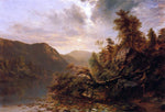  James McDougal Hart Loon Lake - Hand Painted Oil Painting
