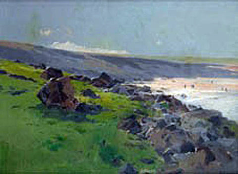  Eliseo Meifren I Roig Mar de la Plata - Hand Painted Oil Painting