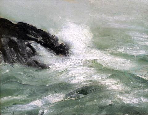  Robert Henri Marine - Storm Sea - Hand Painted Oil Painting