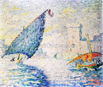  Paul Signac Marseille, Fishing Boats - Hand Painted Oil Painting