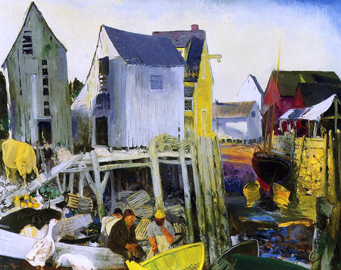  George Wesley Bellows Matinicus - Hand Painted Oil Painting