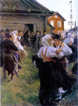 Anders Zorn Midsummer Dance - Hand Painted Oil Painting