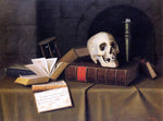  William Michael Harnett Momento Mori, "To This Favour" - Hand Painted Oil Painting