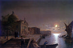  Henry Pether Moonlight In Venice - Hand Painted Oil Painting