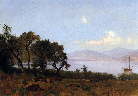  Thomas Hill Morning, Clear Lake - Hand Painted Oil Painting