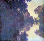  Claude Oscar Monet Morning on the Seine, Clear Weather - Hand Painted Oil Painting
