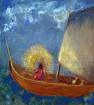  Odilon Redon Mysterious Boat - Hand Painted Oil Painting