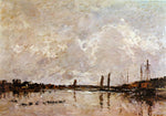  Eugene-Louis Boudin Near Faou - Hand Painted Oil Painting