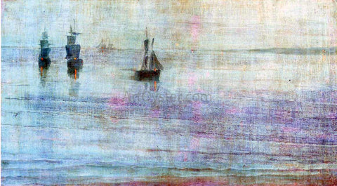 James McNeill Whistler Nocturne: the Solent - Hand Painted Oil Painting