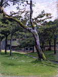 Claude Oscar Monet Norman Farm Through the Trees - Hand Painted Oil Painting