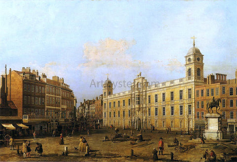 Canaletto Northumberland House - Hand Painted Oil Painting