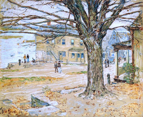  Frederick Childe Hassam November, Cos Cob - Hand Painted Oil Painting