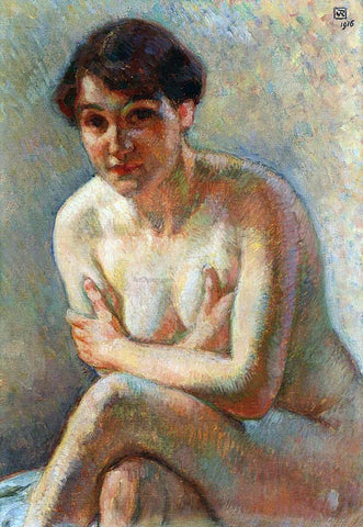  Theo Van Rysselberghe Nude Woman - Hand Painted Oil Painting