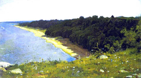  Ivan Ivanovich Shishkin On seacoast (etude) - Hand Painted Oil Painting