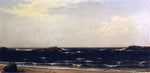  Alfred Thompson Bricher On the Beach - High Noon - Hand Painted Oil Painting
