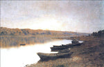  Isaac Ilich Levitan On the River Volga - Hand Painted Oil Painting