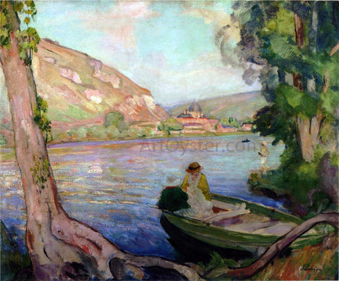  Henri Lebasque On the Seine at Andelys - Hand Painted Oil Painting