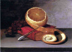  Raphaelle Peale Orange and Book - Hand Painted Oil Painting